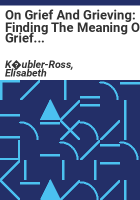 On_grief_and_grieving