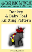 Donkey___Baby_Foal_Knitting_Pattern__Vintage_Info_Network_Restored_1950_s_Pattern